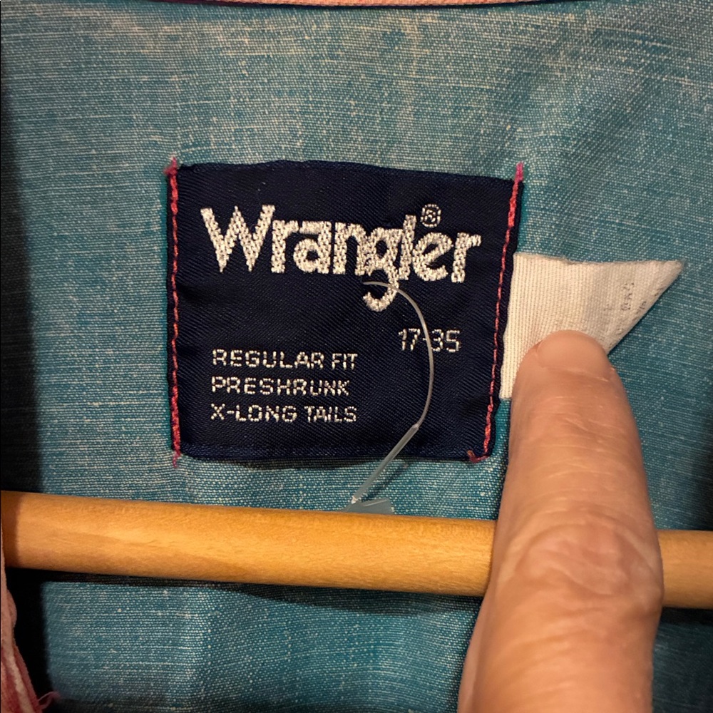 Vtg Wrangler men’s striped shirt jacket - Picture 2 of 6